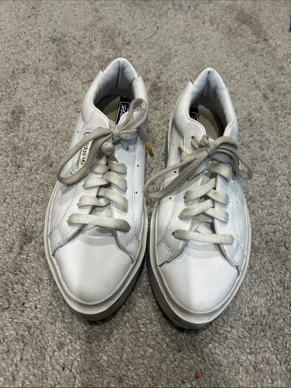 Adidas White Sneakers